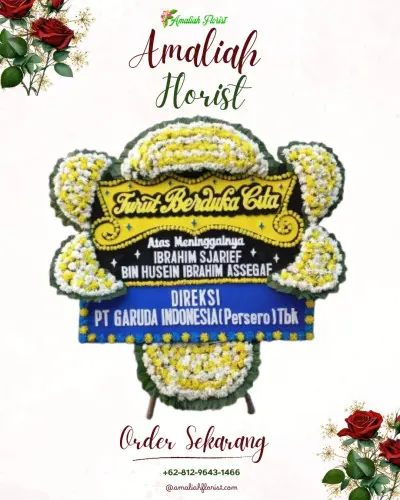 Papan Bunga Duka di Puraseda